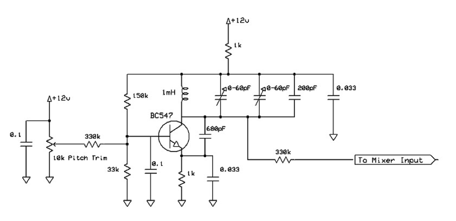 fixed pitch oscillator